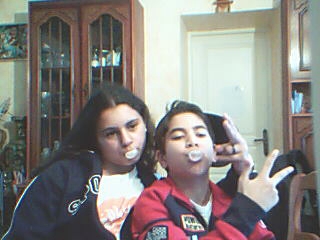 sara 1 super pote et son couz